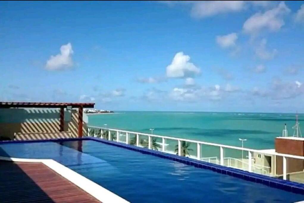 Flat Bello Plaza - Piscina Com Vista Da Orla Cabedelo Dış mekan fotoğraf