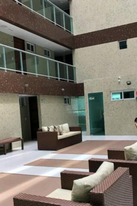 Flat Bello Plaza - Piscina Com Vista Da Orla Cabedelo Dış mekan fotoğraf